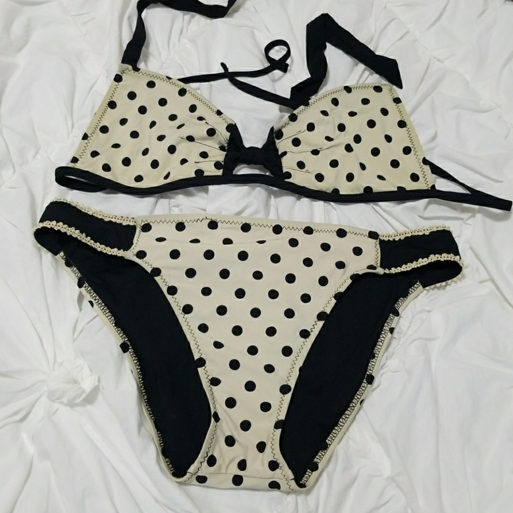 Betsey Johnson Polka Dot Bikini